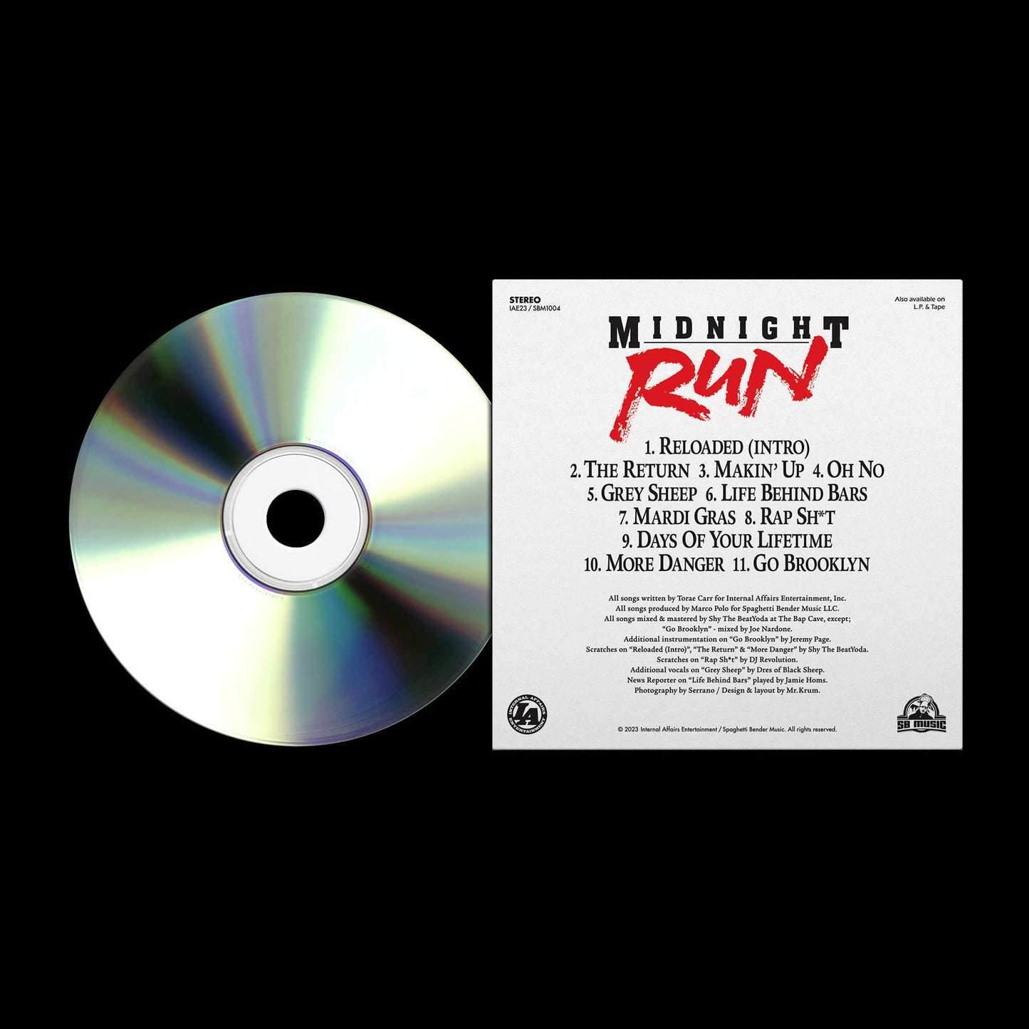 Midnight Run (CD)